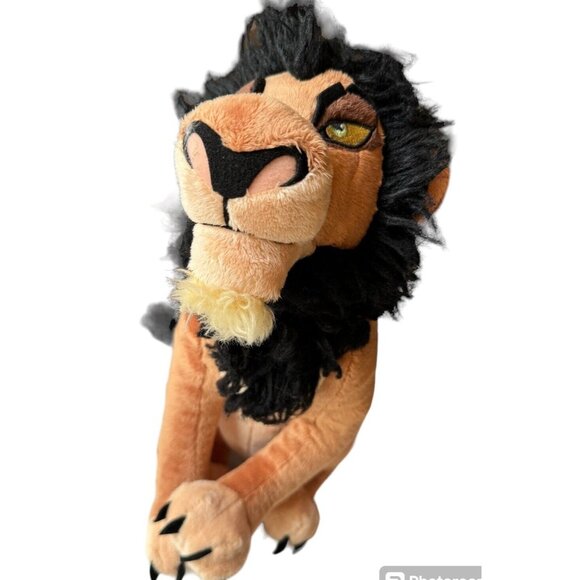 Disney The Lion King Scar Plush Stuffed Toy 14” Tall - Picture 6 of 6
